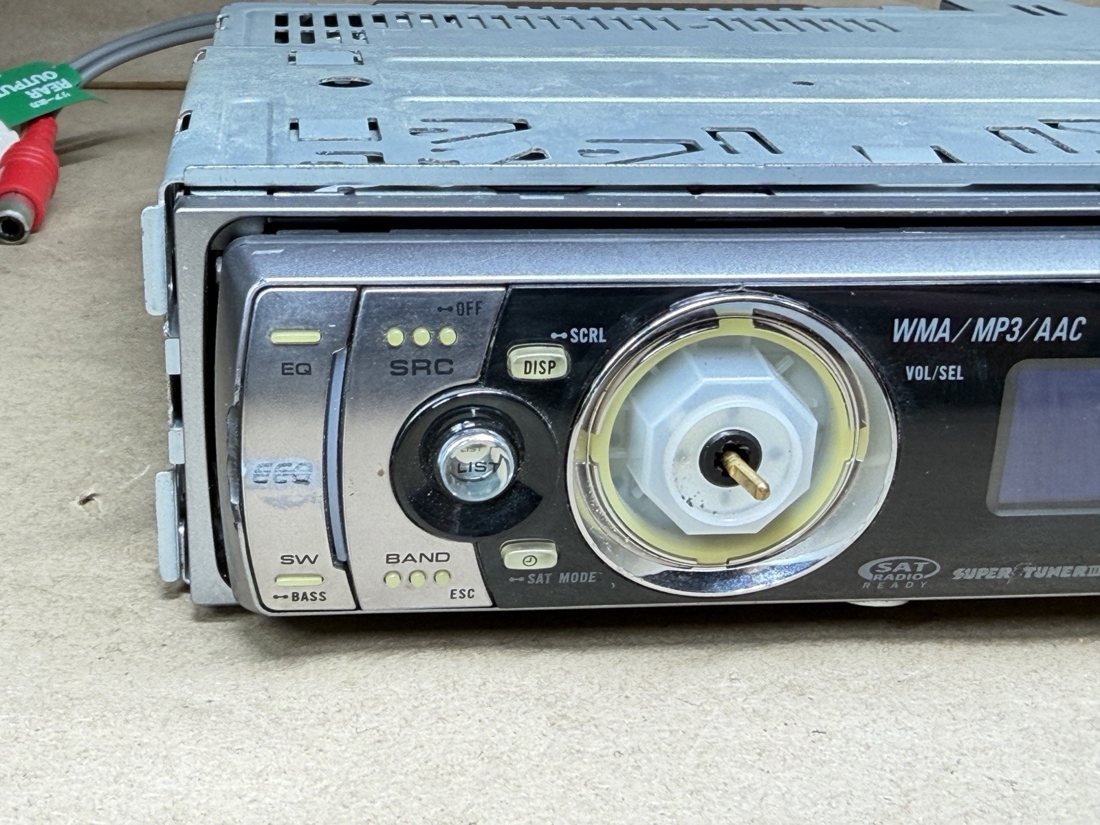 Pioneer DEH-P6800MP Car Stereo CD MP3 Player *Damaged* FOR PARTS AS IS