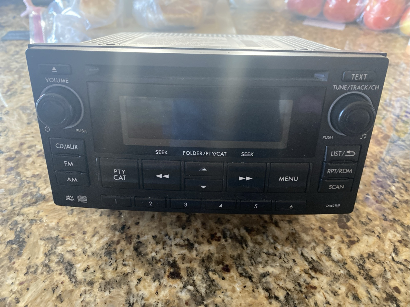 12-14 Subaru Impreza AM/FM CD MP3 Radio OEM 86201FJ620 PF-3386A-A Clarion