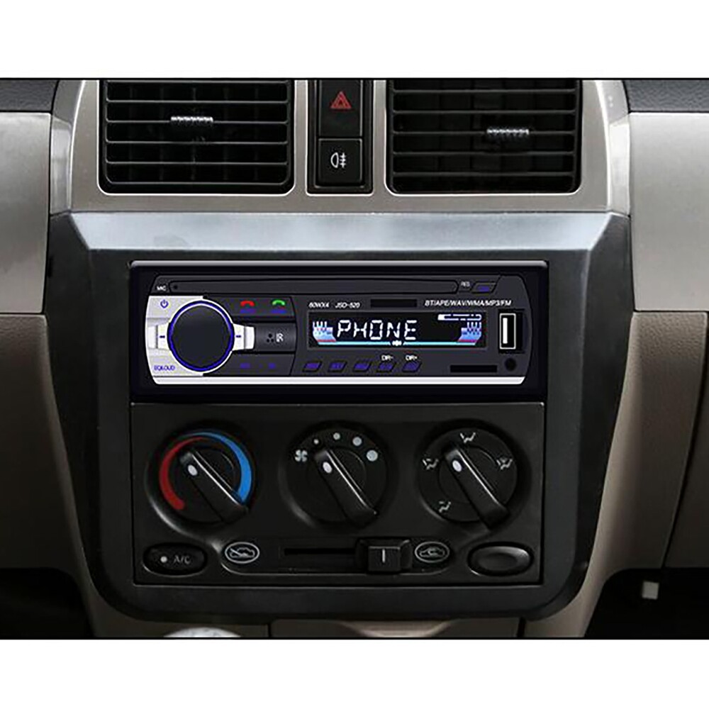 24V 60W Car MP3 Player Stereo Receiver bluetooth Audio Radio Handsfree Remote