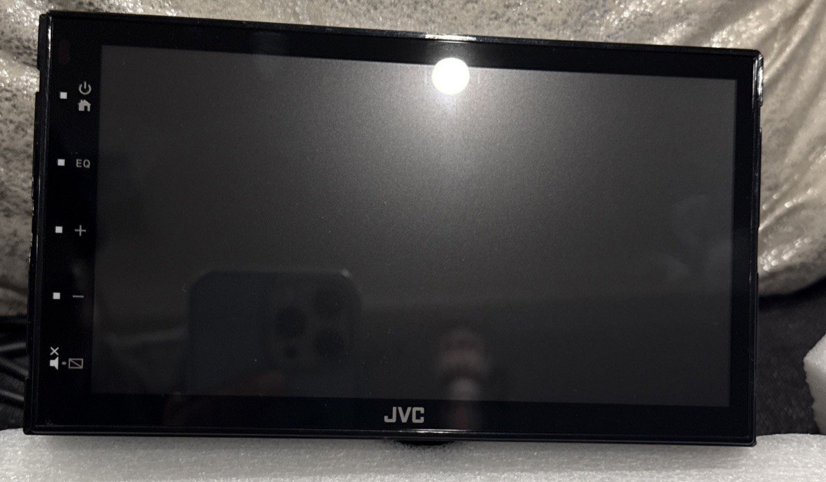 JVC KW-M180BT, 2-DIN Digital Media Receiver, w/Bluetooth – PREVIOUSLY OWNED!