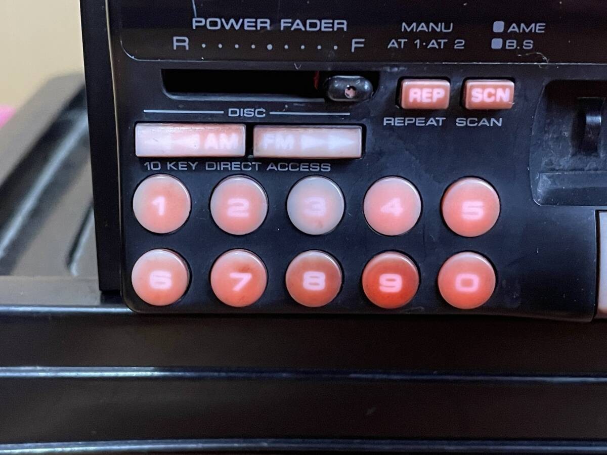 Kenwood KRC X11 2DIN Cassette Deck Receiver Vintage Car Audio JDM Tested