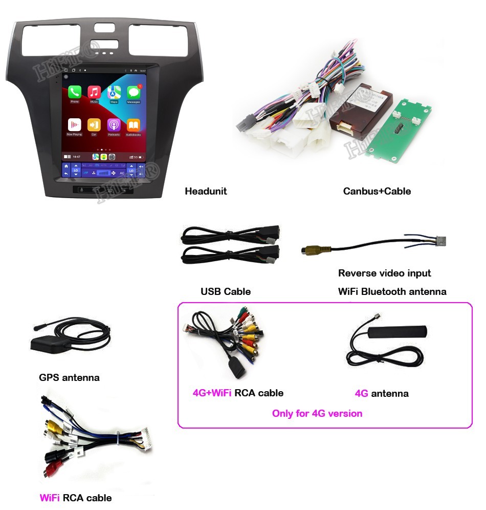 For 2001-2005 LEXUS ES300 ES330 ES250 Android 14 Carplay Car Stereo Radio GPS