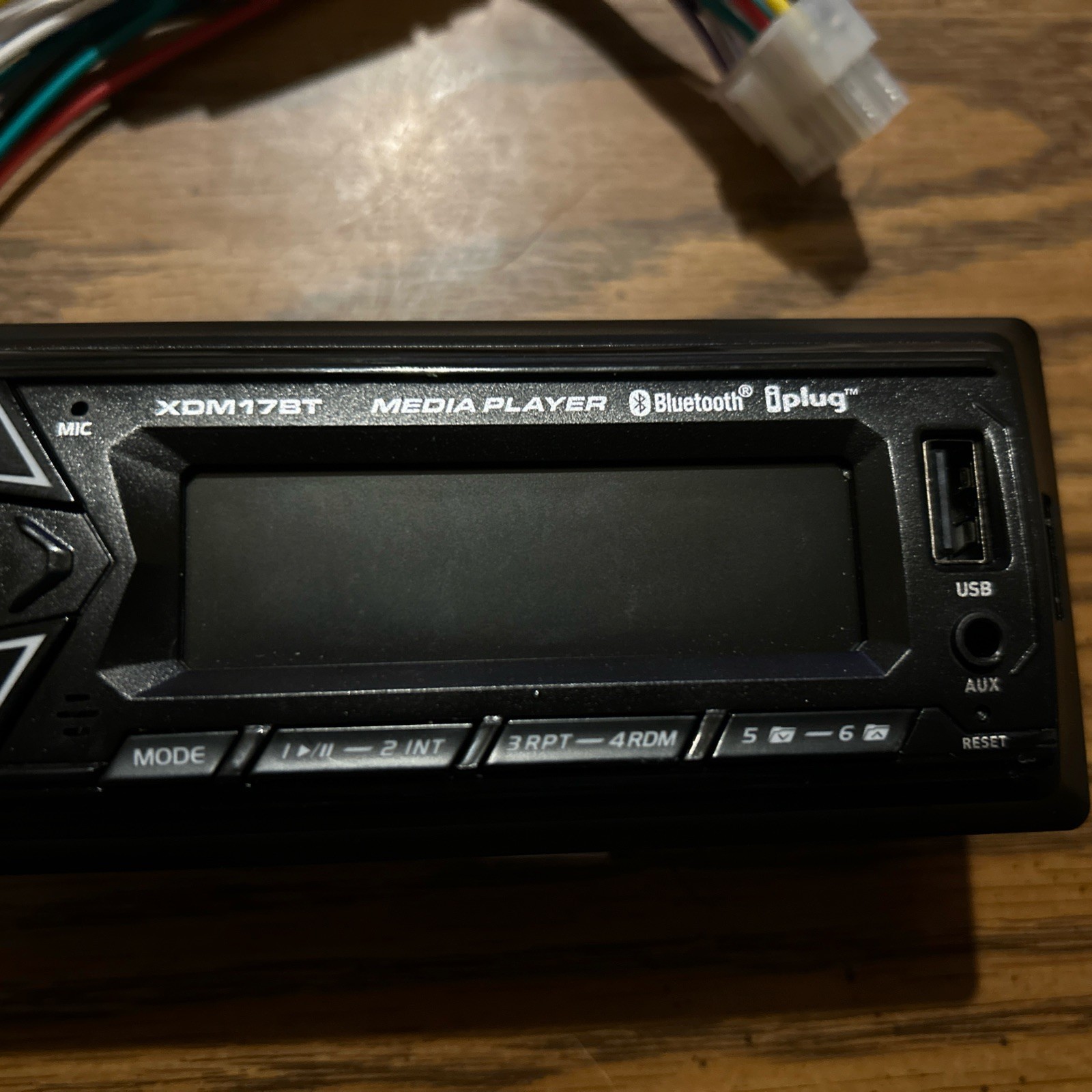 Dual Electronics XDM17BT Single DIN Digital Media Receiver — Bluetooth NEW