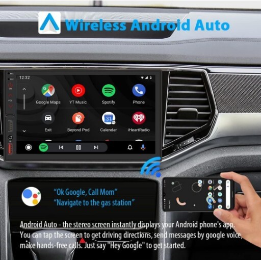 7″ Double Din Car Stereo Carplay Android Auto Play Touch Screen with remote