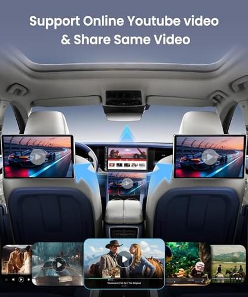 Wireless Carplay Android Auto Double Din Car Radio Stereo, Wireless Carplay+USB