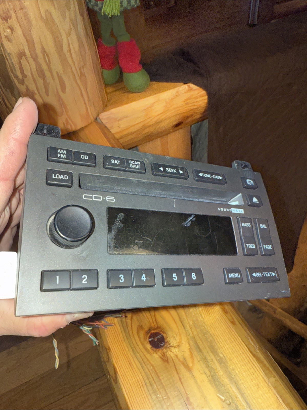 05 2005 Lincoln town car sound Mark AM FM XM 6 disc CD radio 5W1T-18C815-BF
