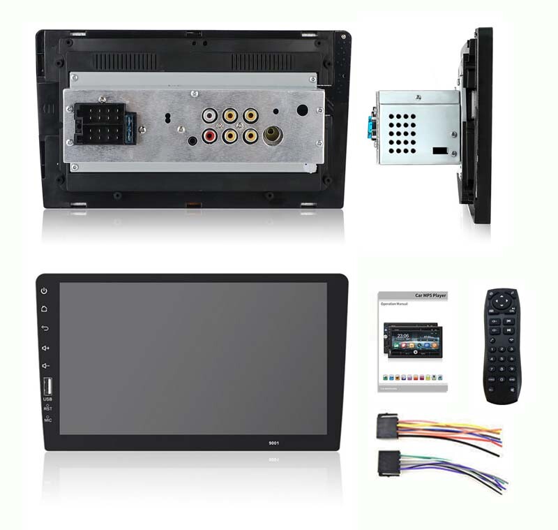 9″ Single 1 Din Bluetooth MP5 Player FM Mirrorlink Touch Screen Car Stereo Radio