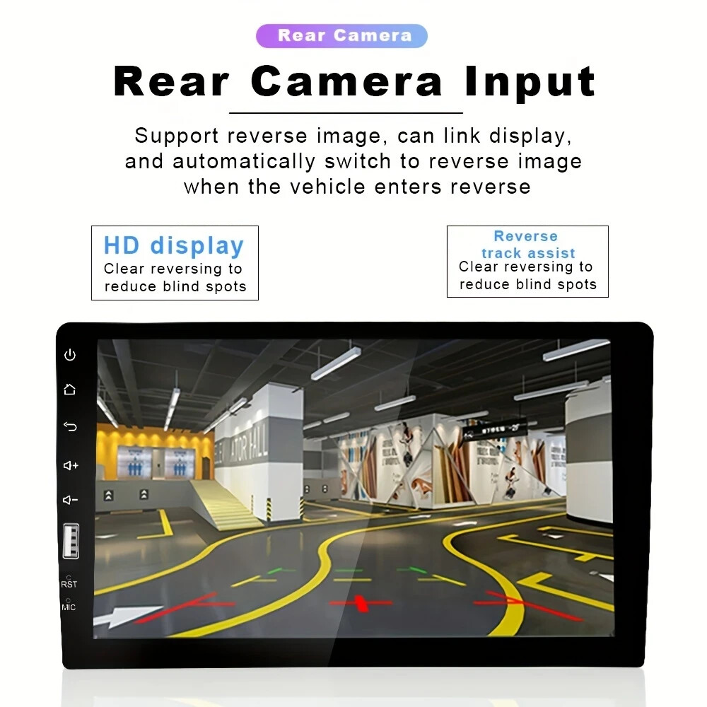 12V MP5 Car Multimedia Player Android Auto USB 4x45W Touchscreen