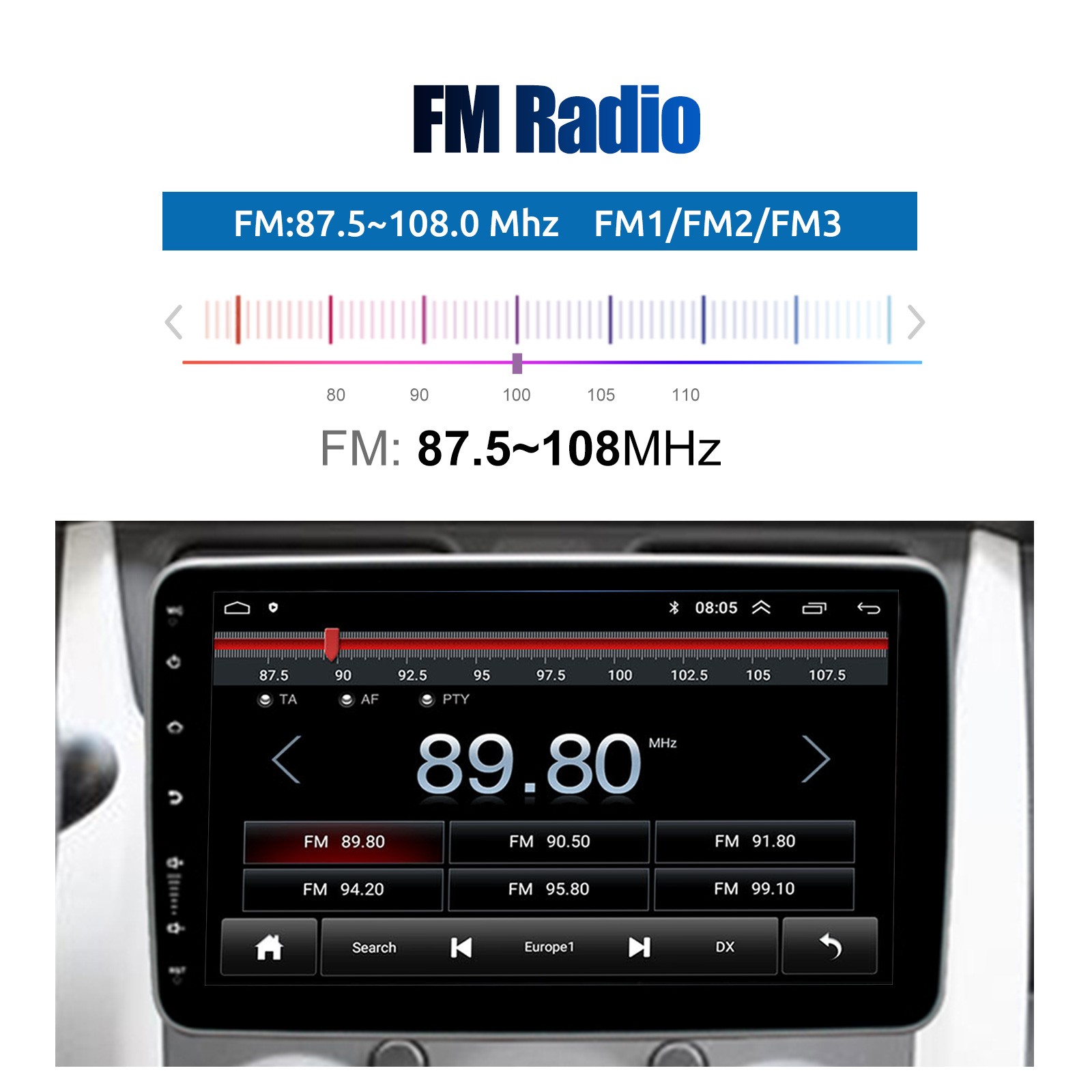 ESSGOO Microphone 3.5mm Car Stereo Bluetooth Enabled Audio DVD External Mic GPS