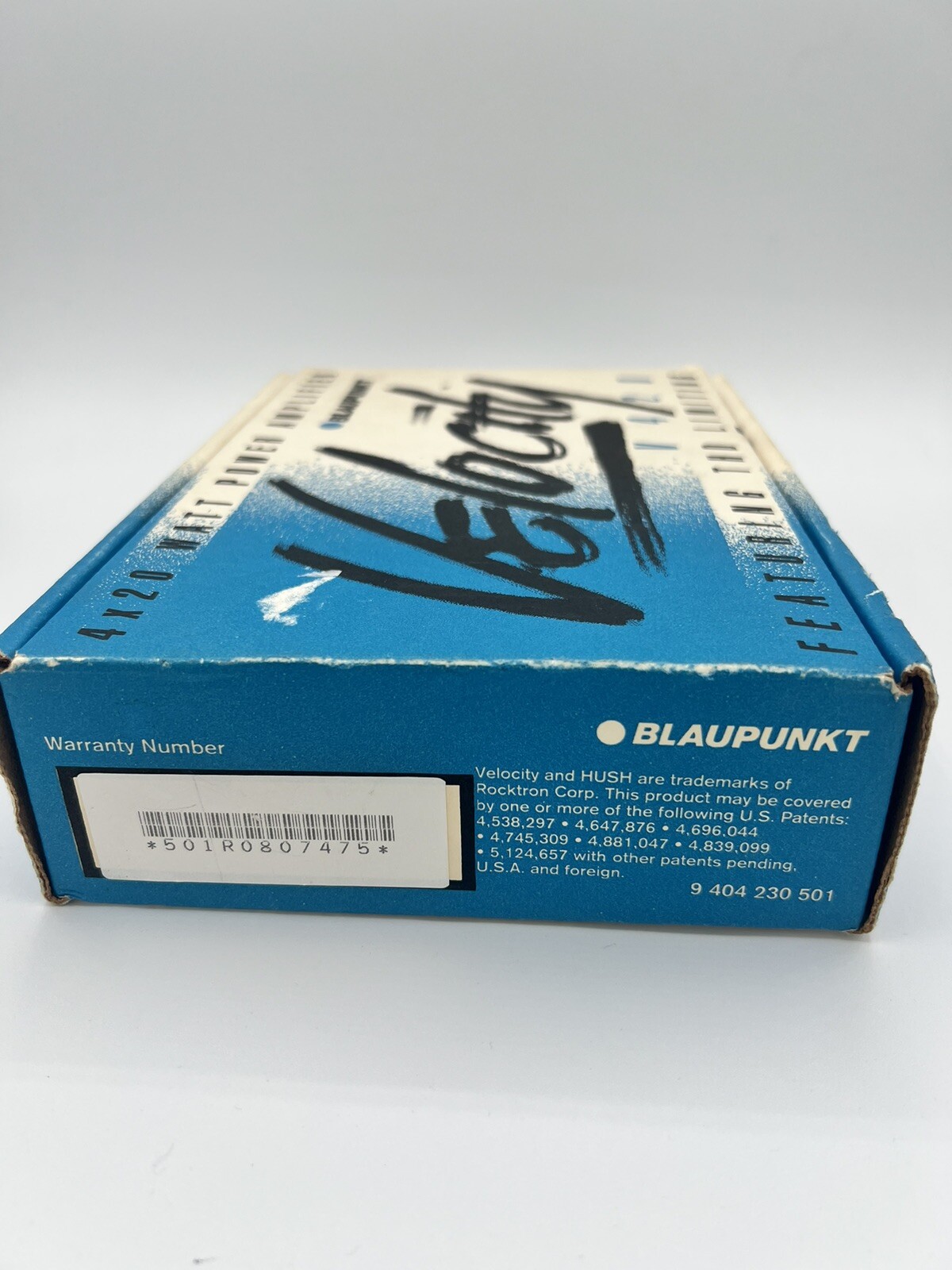 Blaupunkt Velocity V420 Amplifier. 420 Watt Brand New In Factory Box