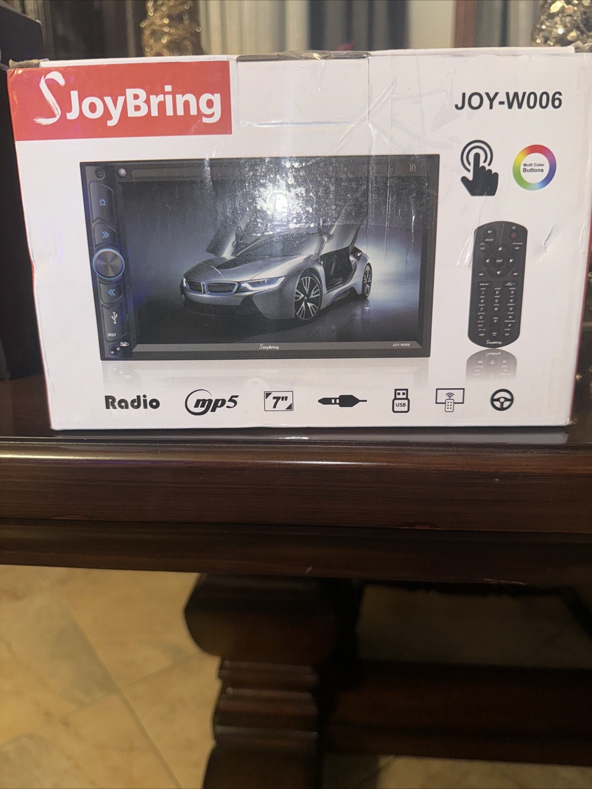 JoyBring JOY-W006 Black Stereo 7″HD With Hardware