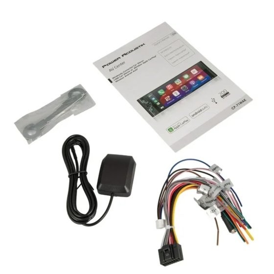 Power Acoustik CP-71WA Single DIN 6.5″ Color Touchscreen Car Stereo w Bluetooth
