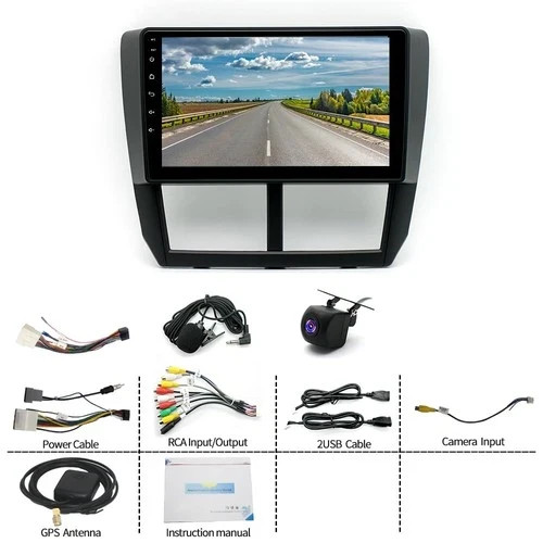 Subaru Forester Impreza 2008-2012 9″ Screen Wireless Apple Carplay/Android Auto