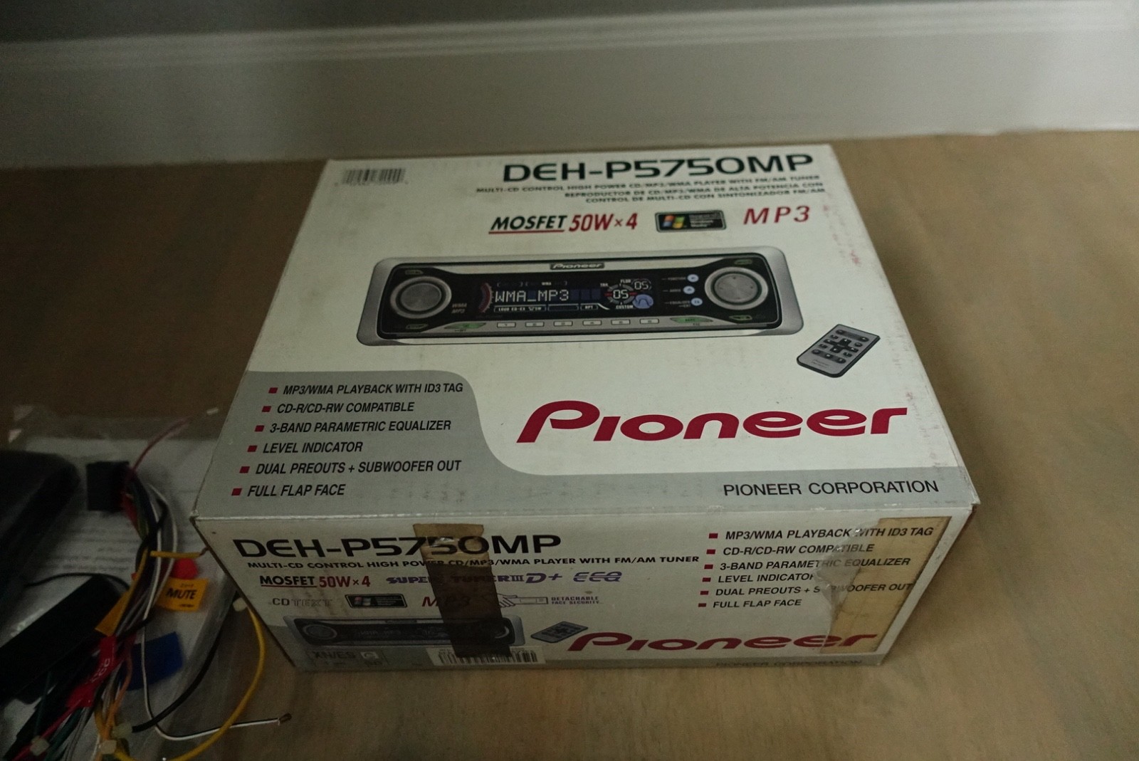 Pioneer DEH-P5750MP. CD/Fm/Aux. New With Open Box.