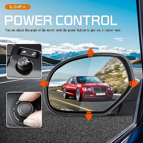 Towing Mirrors Rear View Mirrors fit for 2007 2008 2009 2010 2011 2012 2013