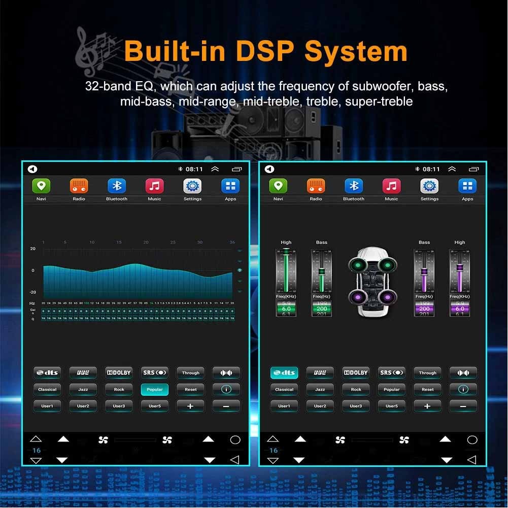 9.7” 2+32GB Car Radio Player For SYLPHY 2008-2025 Carplay Android 13.0 WIFI BT