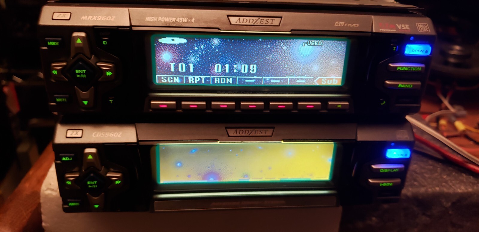 Clarion Addzest mrx960z & cds960z old school