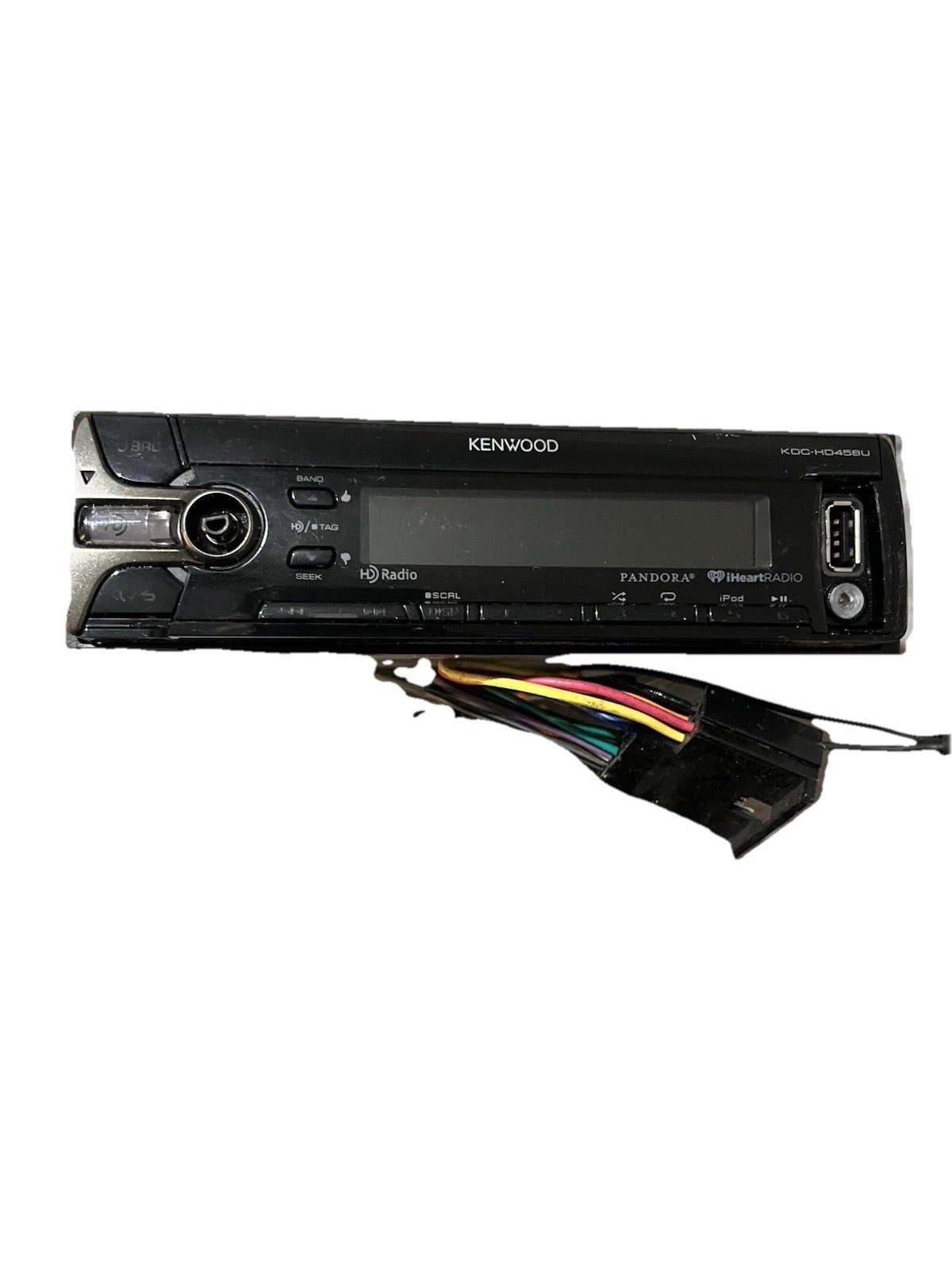 KENWOOD AM/FM Car Radio CD Player AUX USB PANDORA I-HEART HD KDC-HD458U