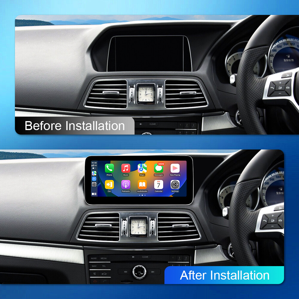 10.25” Android Car GPS For Benz E Coupe W207 2010-2016 RHD Radio Video 8G+128GB
