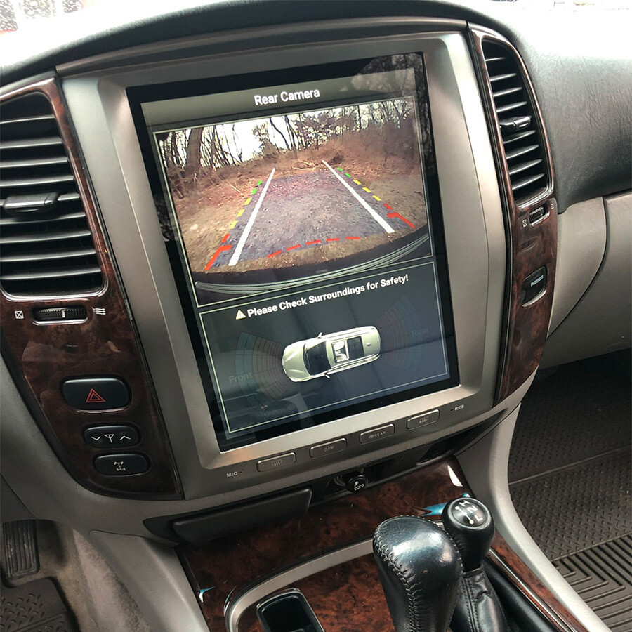 Car Android Gps Navigation Wifi 12.1″ For Toyota Land Cruiser Lc100 Lexus Lx470