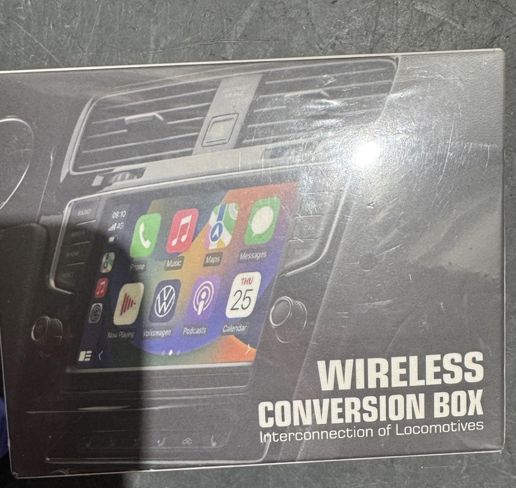 Wireless CarPlay & Android Auto Conversion Box, Plug and Play
