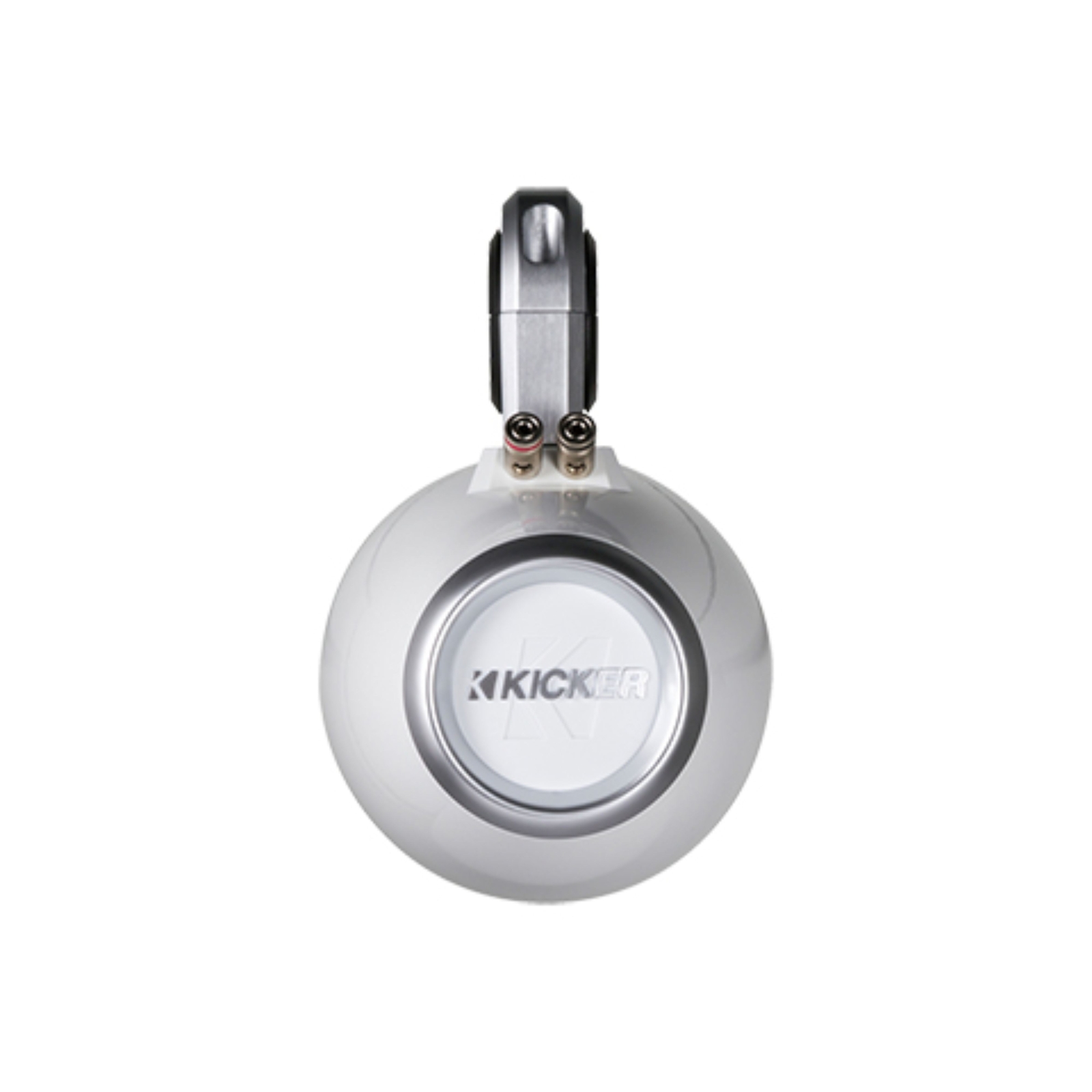 Kicker Pair of White 6.5″ Marine Wakeboard Tower Speaker Enclosures 12KMTESW