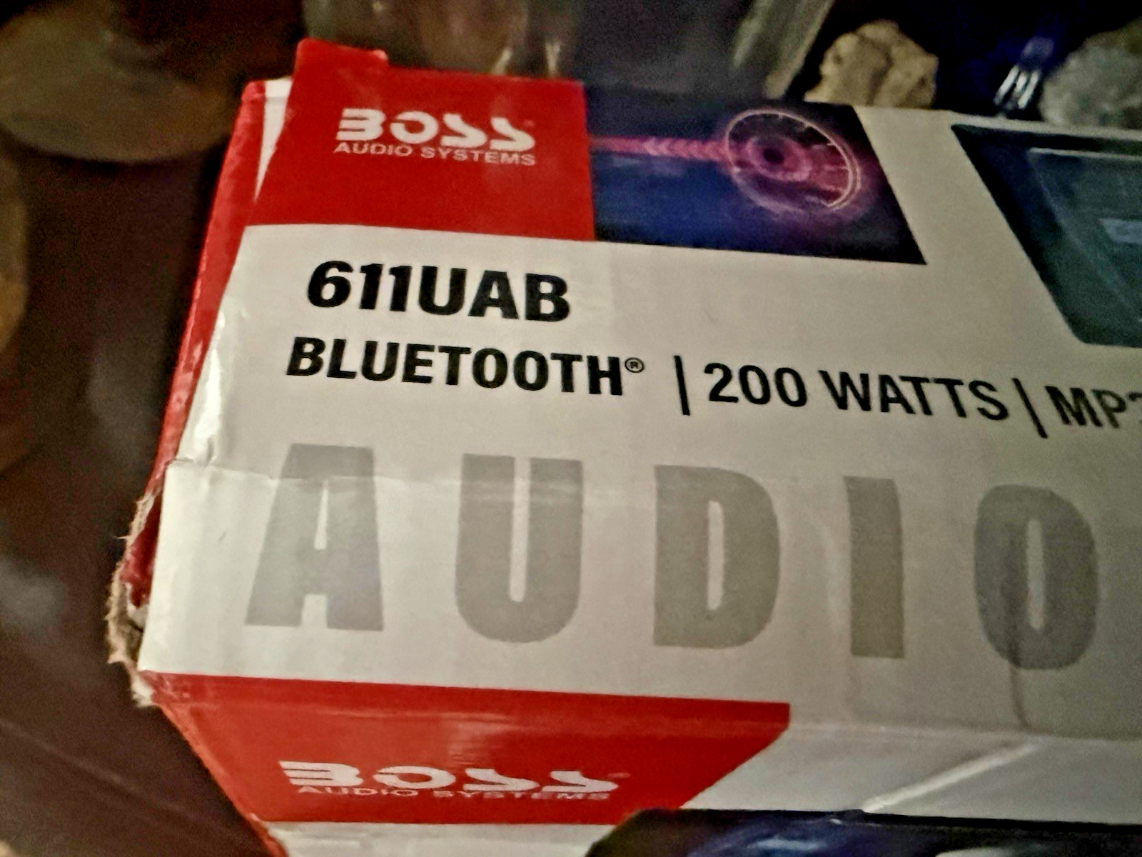 NEW BOSS Audio Systems 611UAB Car Stereo System – Single Din, Bluetooth Black