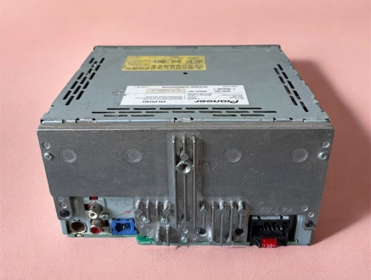 Pioneer Carrozzeria FH-P040 2DIN Cassette CD Car Audio Tuner Used Japan