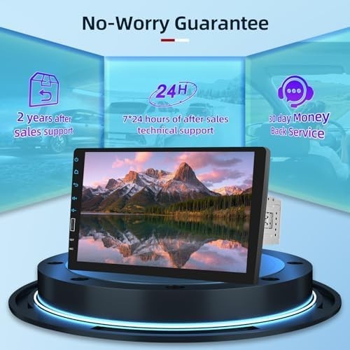 9 inch Wireless CarPlay Single Din Car Stereo 1 Din Touch Screen Car Play And…