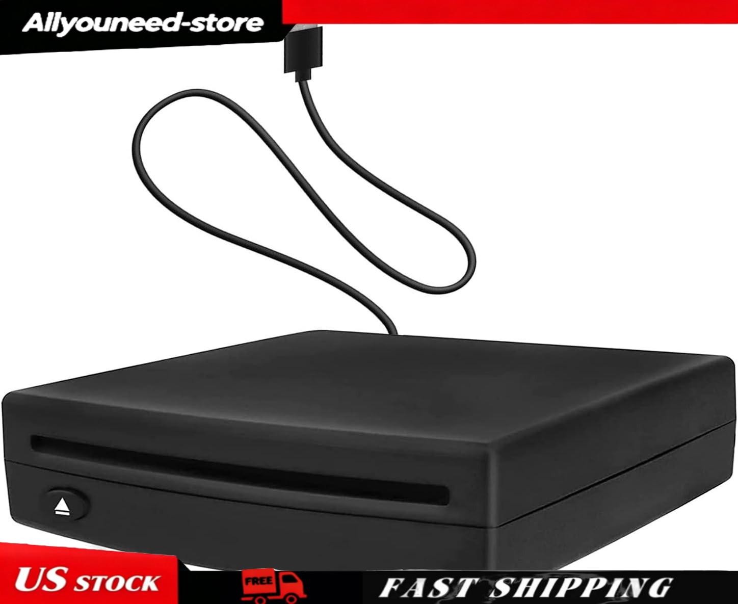 External USB Car Universal CD Player, Vehicle CD Player For Car Via USB Radio