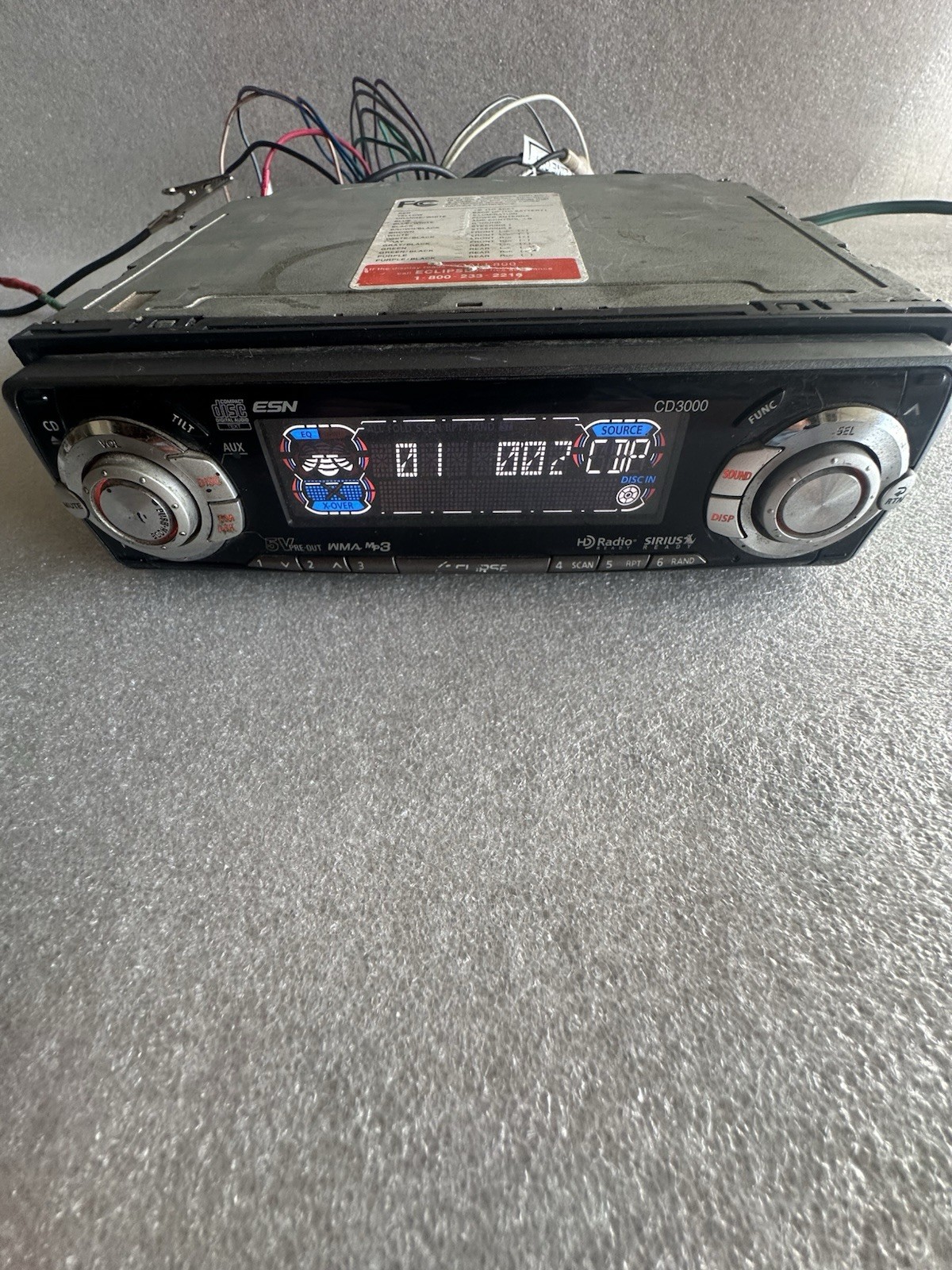 Old School ECLIPSE CD3000 Head Unit