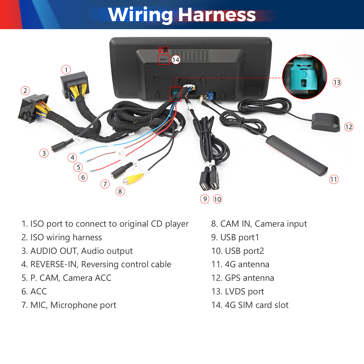 4G Android 13 Octa Core 64GB Car Play Stereo GPS WiFi 2K For BMW 5er E60 E61 CIC