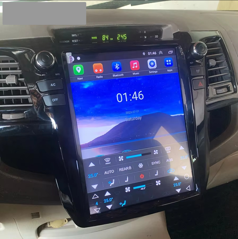 64GB Tesla Screen For Toyota Fortuner 2005-2015 Android Radio Car Multimedia BT