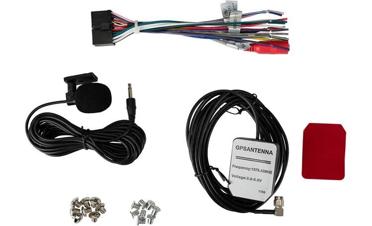 Jensen 7″ Car Stereo (no CD) w/Wireless CarPlay & Kit for 1987-1993 Ford Mustang
