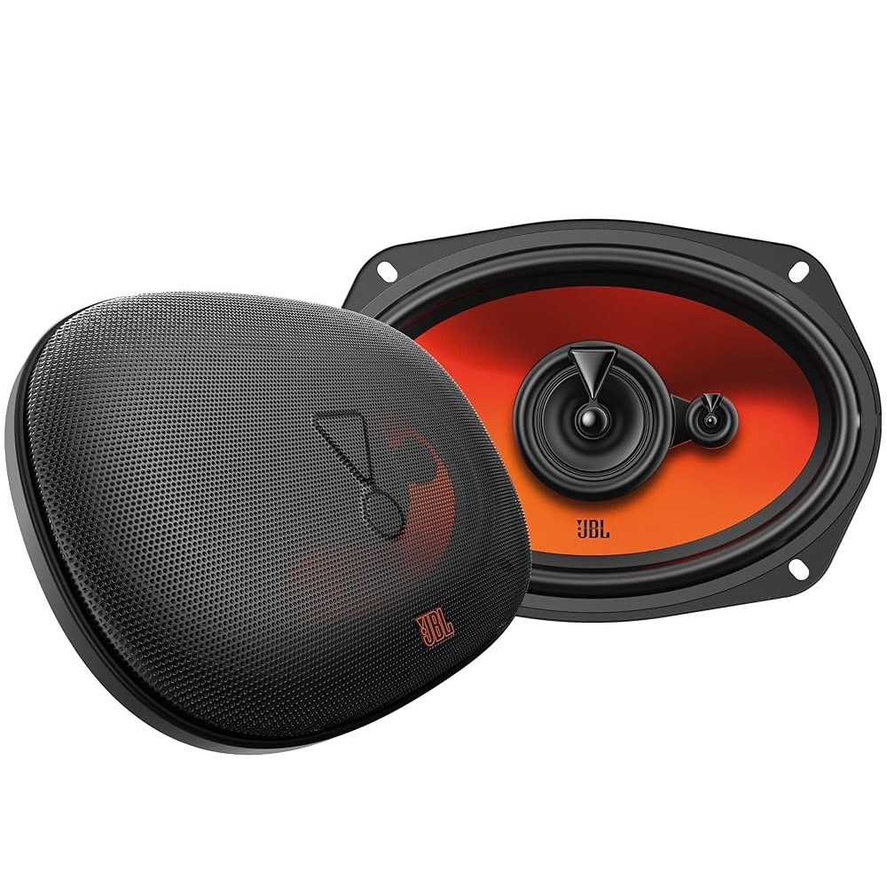 PL-40B Car Stereo Bluetooth USB/AM/FM Radio (No CD) & JBL Speakers 6×9″ & 6.5″