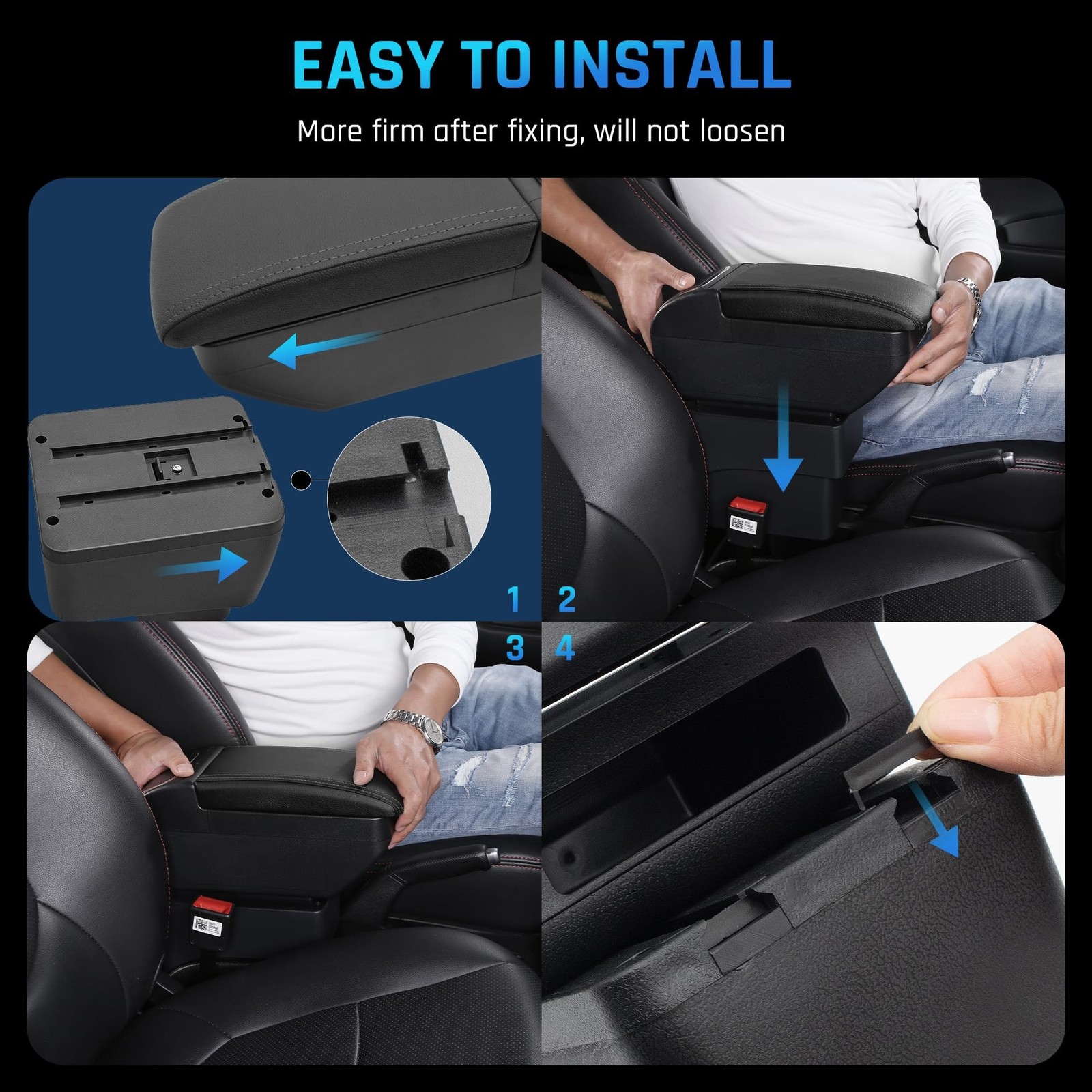 Armrest Box for Hyundai Accent Verna Solaris 2 2017-2020 Accessories | Center…