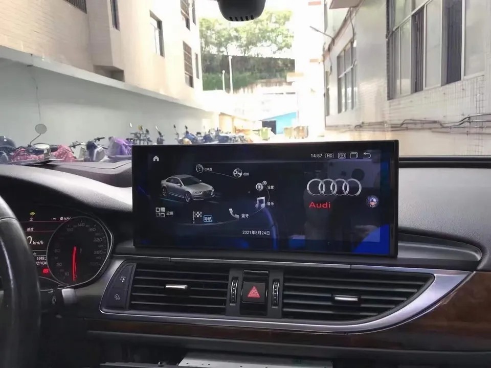 For Audi A6 A7 C7 MMI 2012-2018 Android Car Stereo Radio Apple Carplay GPS Maps