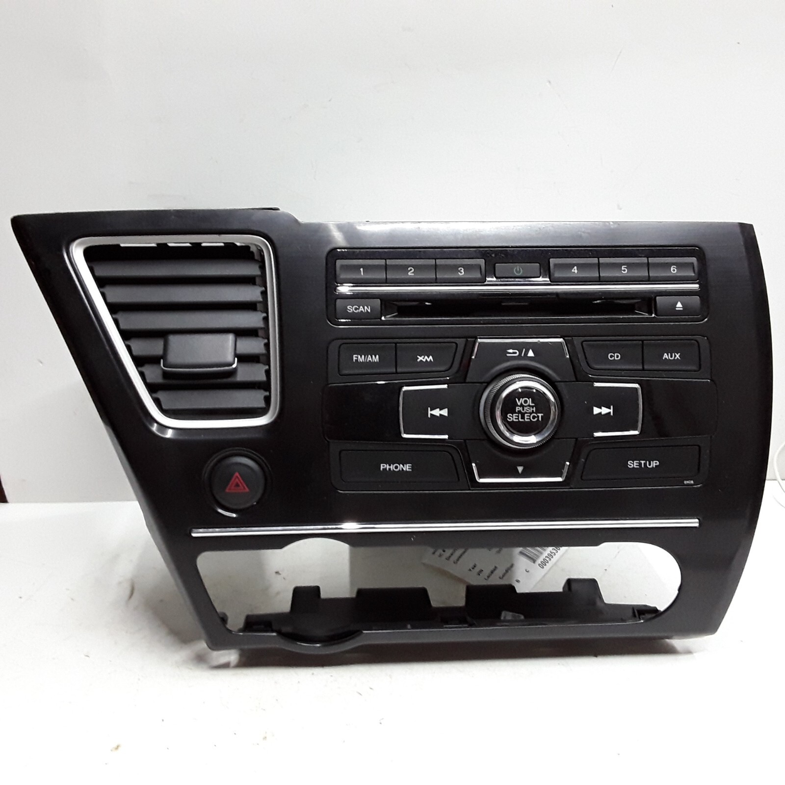 13 2013 Honda Civic MX hybrid AM FM XM CD radio receiver OEM 2XC8 39100-TT1-A414