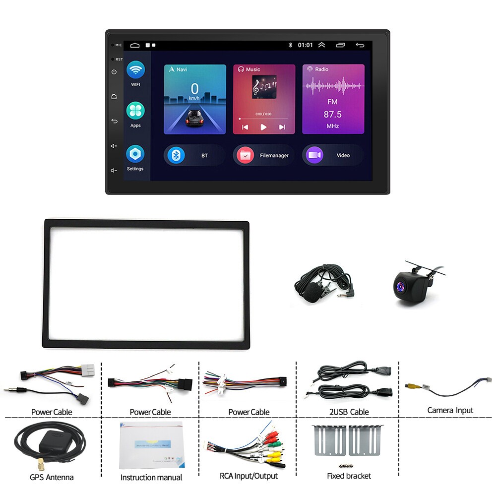 7″ Car Stereo Radio Carplay For 2007-2012 Nissan Sentra Android 13 GPS Navi SWC