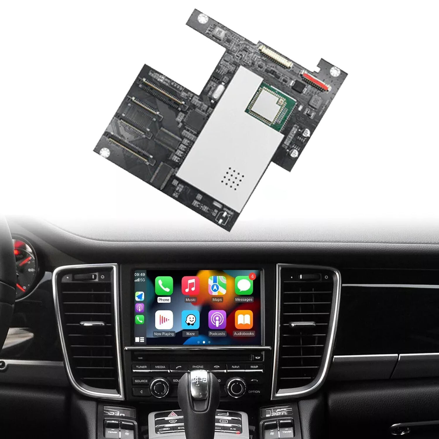 Wireless Carplay Android Auto for Porsche PCM3.1/4.0 Cayman 911 991 718 Module