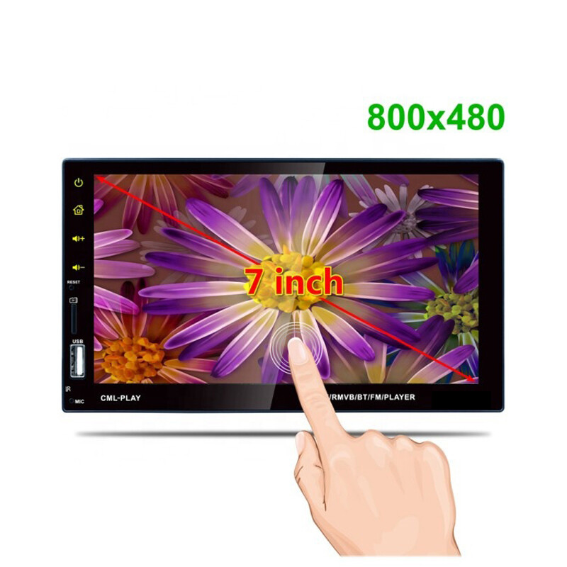 US 7″ Double 2 DIN Car MP5 Player Bluetooth Stereo Radio Video SD/FM/USB/AUX/TF