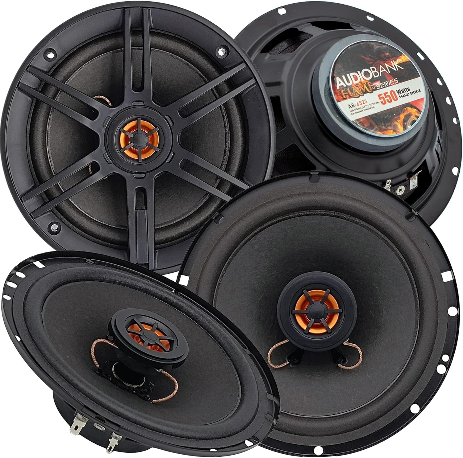 Audiobank Single Din Digital Media Player 200W /Bluetooth/USB/FM +4x 6.5 Speaker