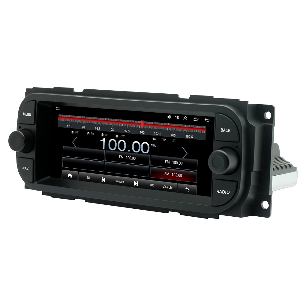 1 Din Car Stereo Radio BT Head Unit W/Cam Fit For Dodge Caravan/Dakota 2001-2004