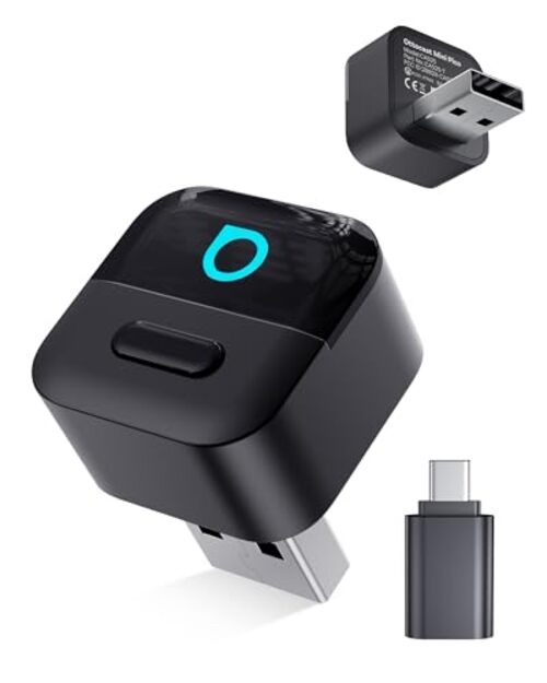 Mini Pico (2026 Version) Wireless 2-in-1 CarPlay & Android Auto Adapter, Plug
