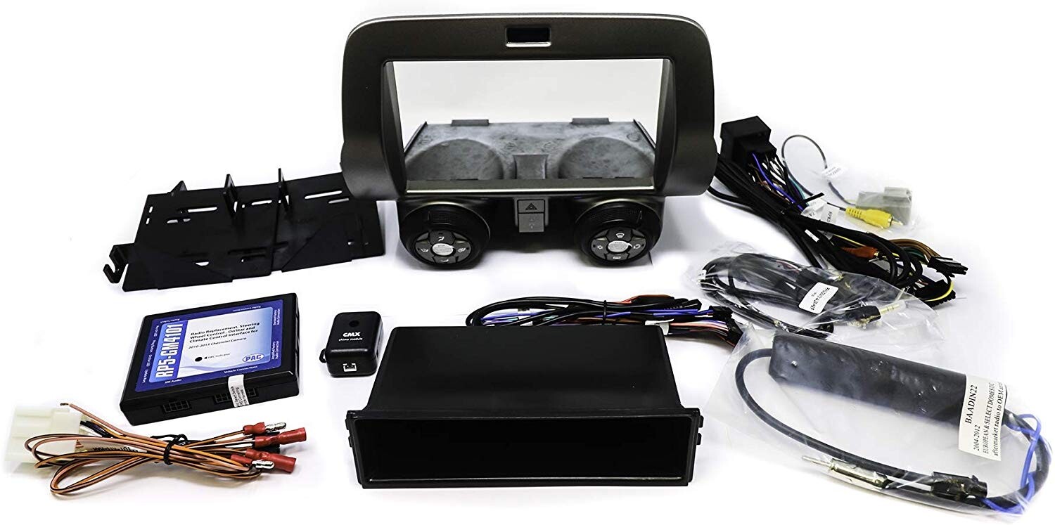 PAC RPK5-GM4102 Integrated Radio Replacement Kit HVAC Knobs + USB Charge Camaro