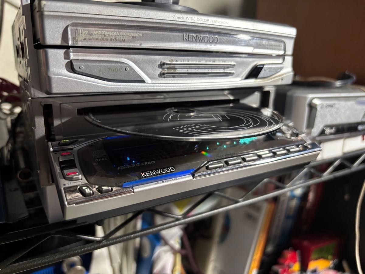 Kenwood Z929 High-End CD Receiver Car Audio 1DIN CD-R/RW MP3 24bit DAC