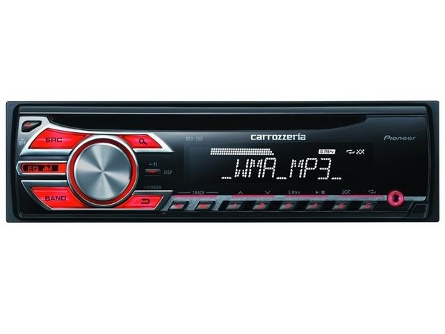 Carrozzeria DEH-380 CD Receiver 1-DIN Pioneer Car Audio Tested & Working