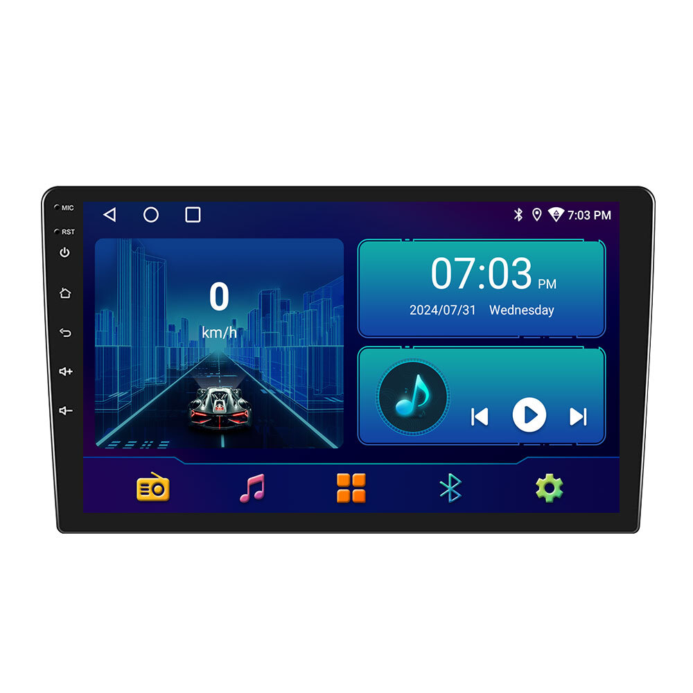 Universal 9″10.1″Car Head unit TS10 GPS Touchscreen Wireless Carplay