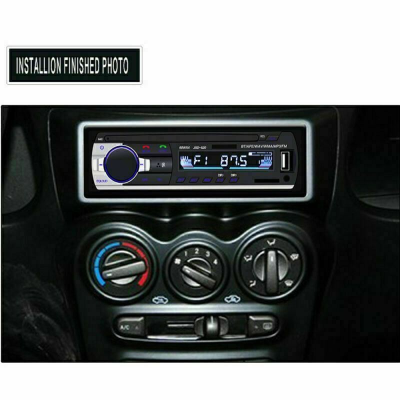 Bluetooth Car Stereo Audio In-Dash FM Aux Input Receiver SD USB MP3 Radio Player