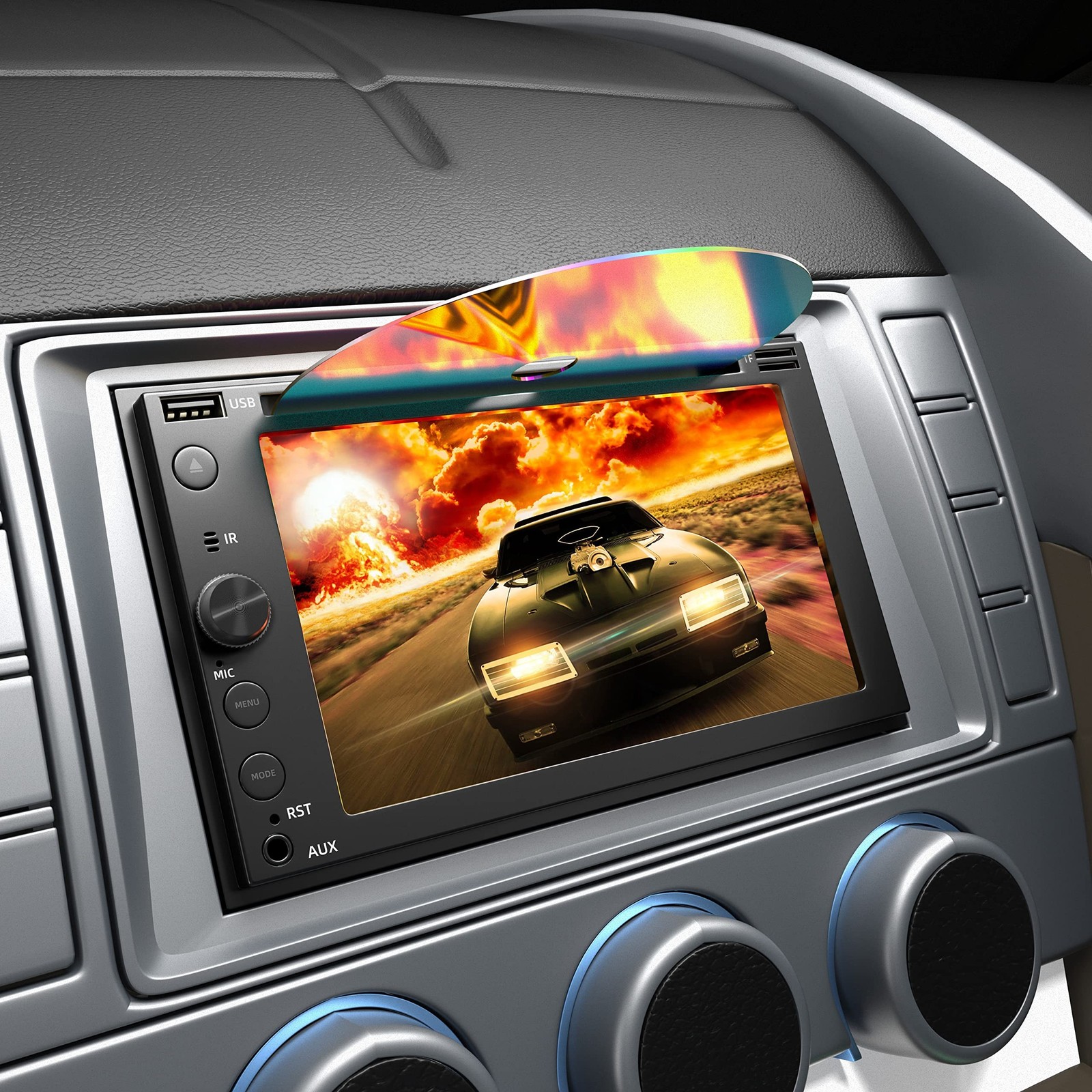 Double Din Car Stereo, Touch Screen Car Radio Receiver